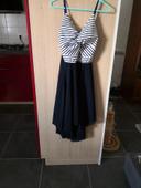 Robe bleue fantaisie taille M