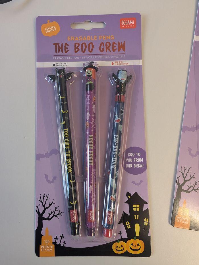 Lot de stylos halloween crew 2024 legami