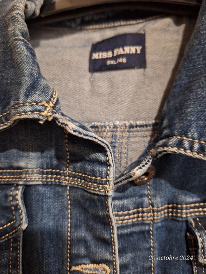 Veste en jean T46 - photo numéro 3