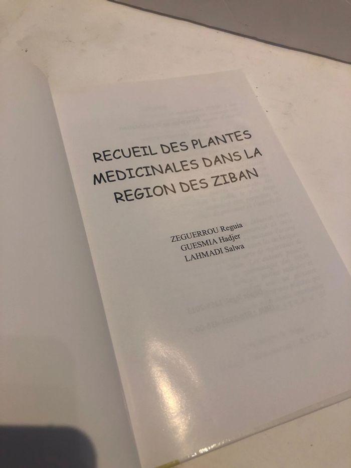 Receuil des plantes médicinales dans la region des Ziban livre nature - photo numéro 8