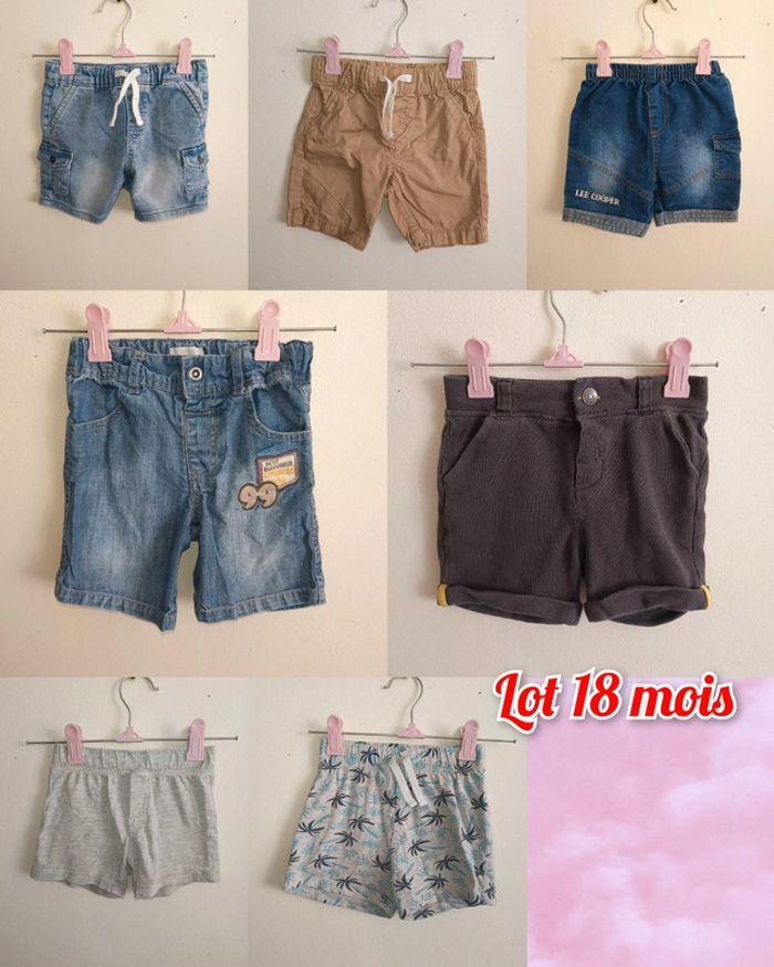 Lot de 7 short 18 mois - photo numéro 1