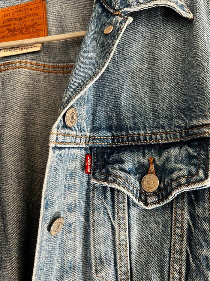 Veste en jean oversize bleu Levi’s taille M - photo numéro 6