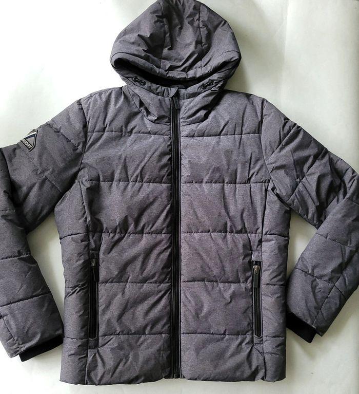 Doudoune Superdry Sports Puffer Black Marl - photo numéro 1