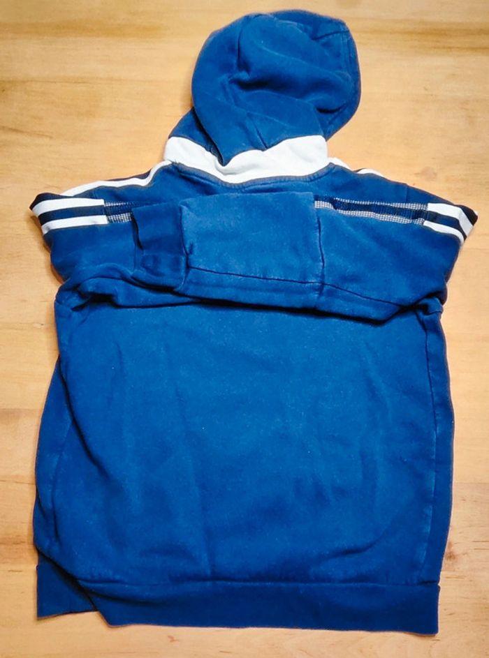 Pull enfant Adidas bleu - photo numéro 2