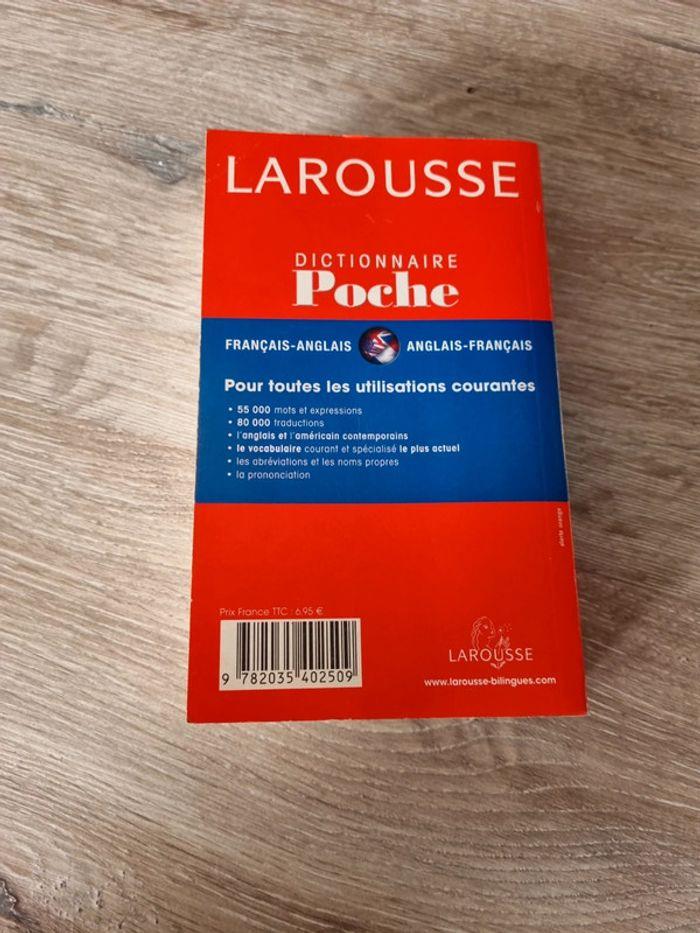 Dictionnaire de poche anglais/français - photo numéro 2