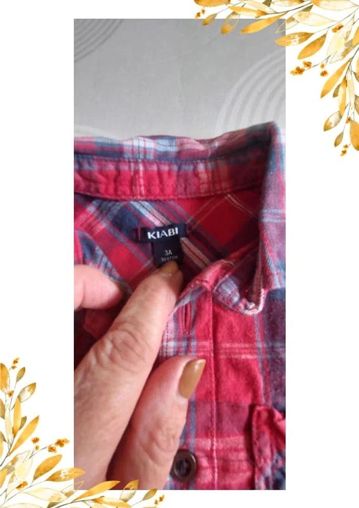 Chemise manches longues garçon 3 ans - photo numéro 4