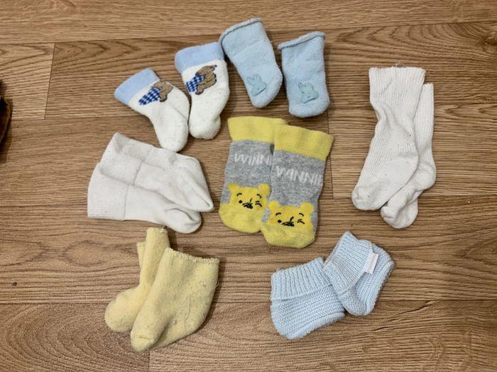 Lot paires de chaussettes 0M