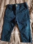 Pantalon marine bébé 12 mois