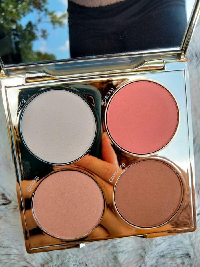 Poudre compacte neuve 4 en 1 SLA fixateur, blush, bronzer, hilighter - photo numéro 2