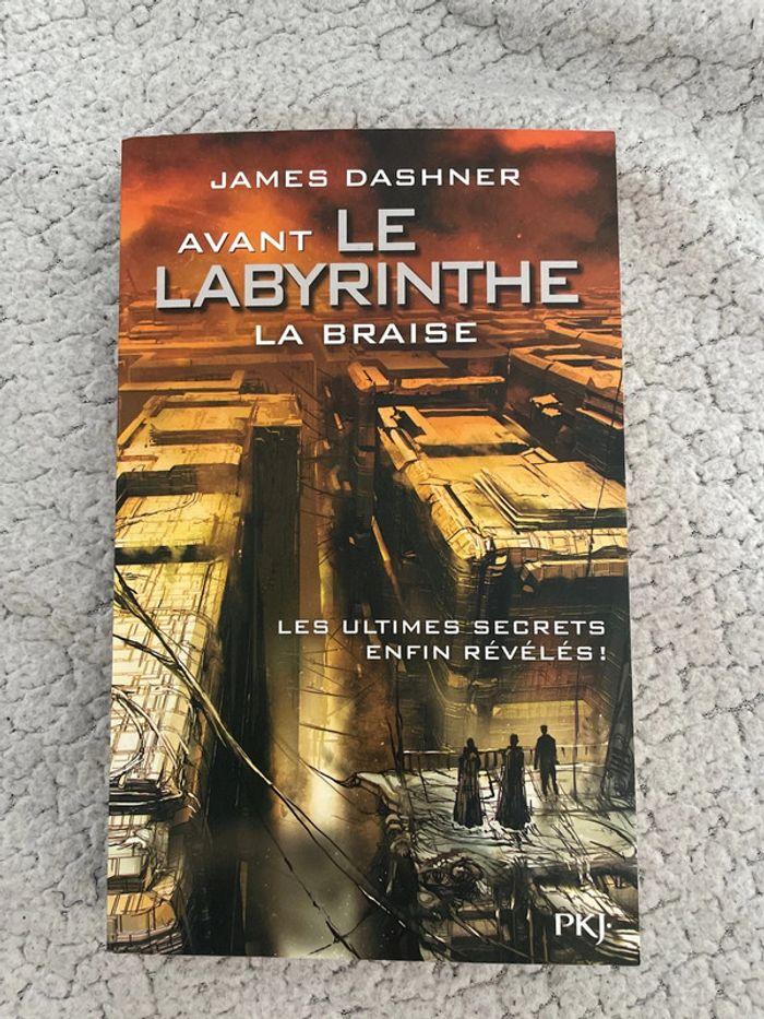 Livre le labyrinthe la braise de James Dashner - photo numéro 1