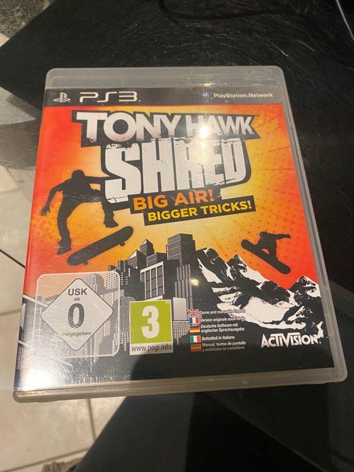 Tony Hawk shred ps3 - photo numéro 1