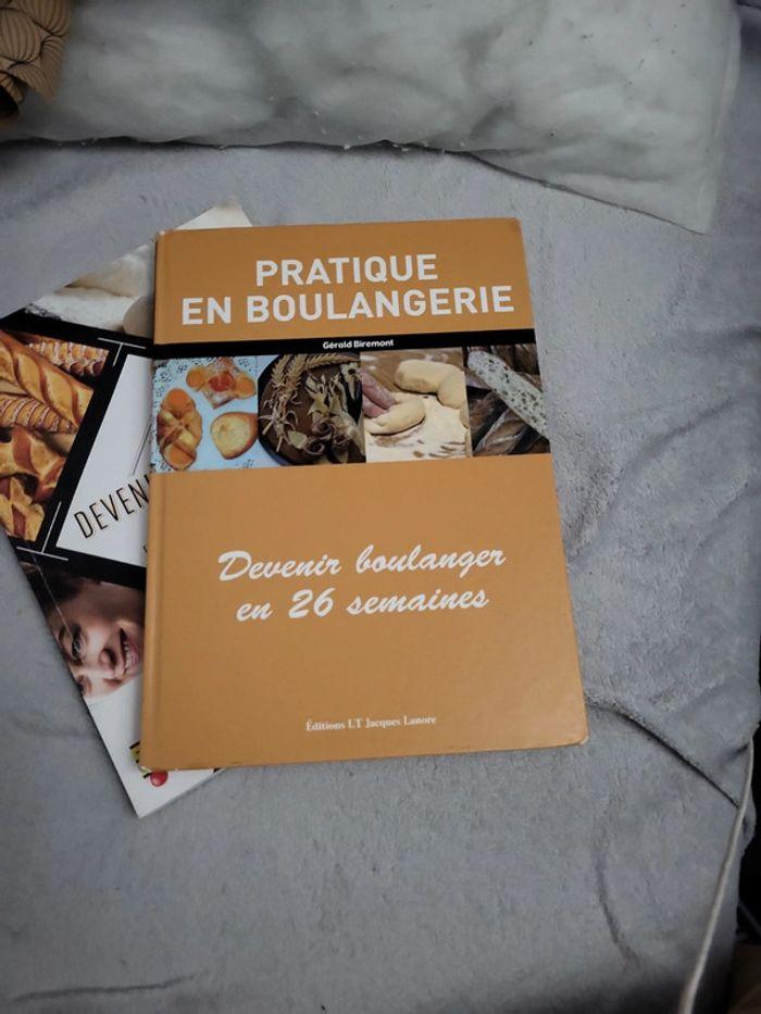 Lot 3 livres aprentissage boulangerie - photo numéro 2