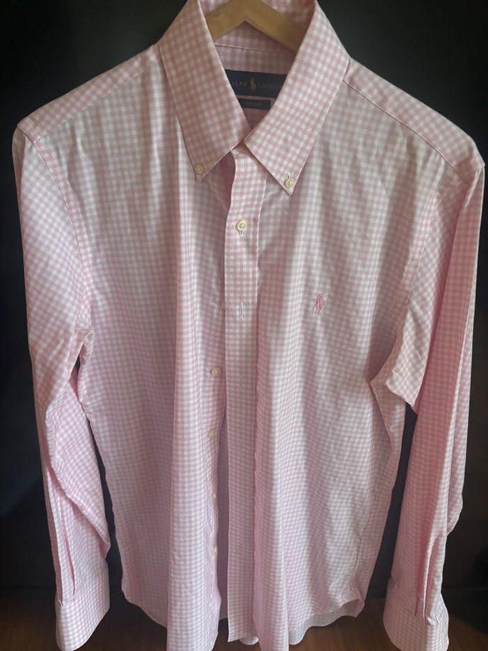 Chemise homme rose Ralph Lauren - photo numéro 1