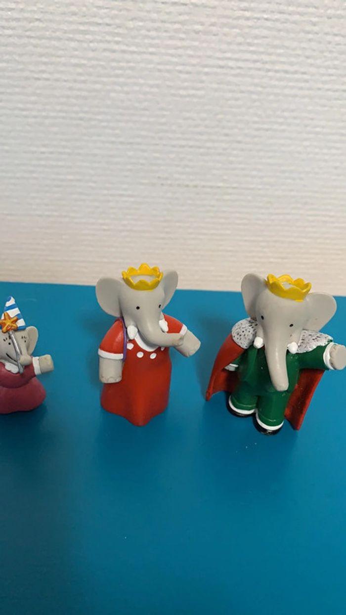 Lot de 4 Personnages babar - photo numéro 3