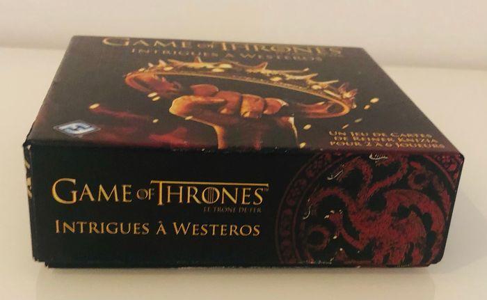 GOT Game of Thrones Le Trône de Fer Intrigues à Westeros jeu de cartes société lot SOP77 - photo numéro 3