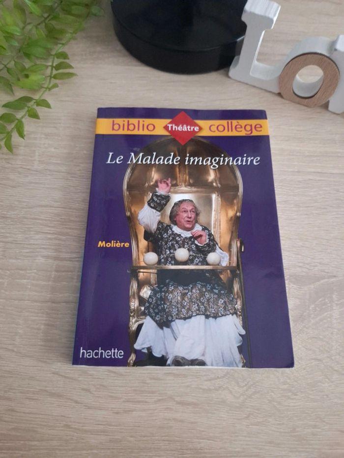 Livre - Le malade imaginaire de Molière - photo numéro 1