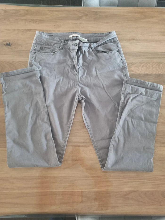 Pantalon femme Camaieu gris - photo numéro 1