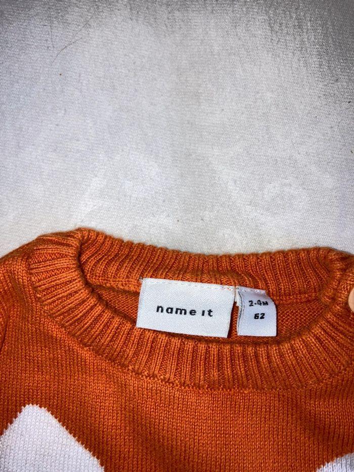 Pull renard orange - photo numéro 2