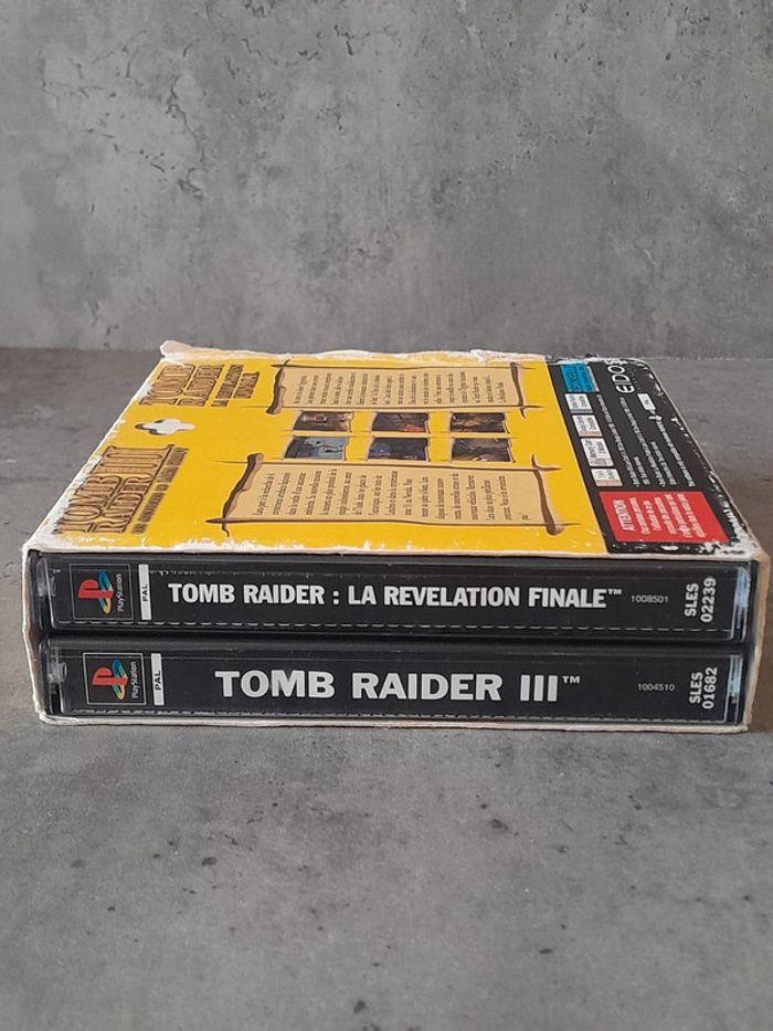 Coffret  Tomb Raider 2 jeux PlayStation 1 - photo numéro 6