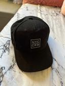 Casquette noir nyk crw