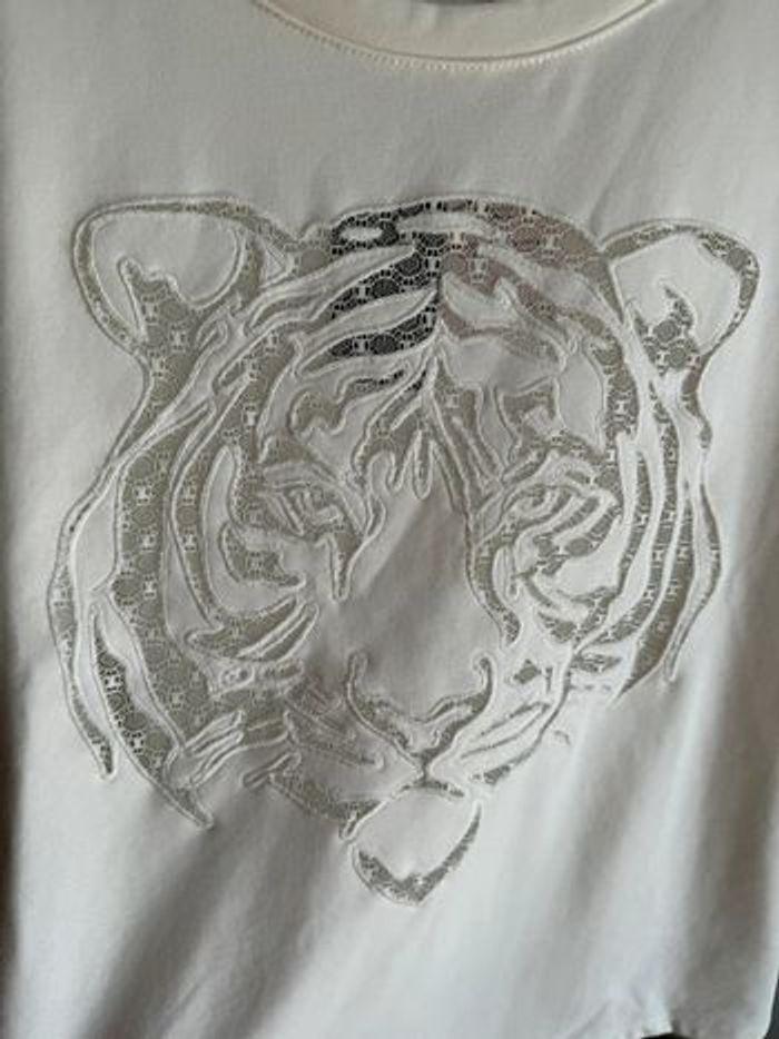 Pull 123 Paris tigre broderies Taille XL - photo numéro 3