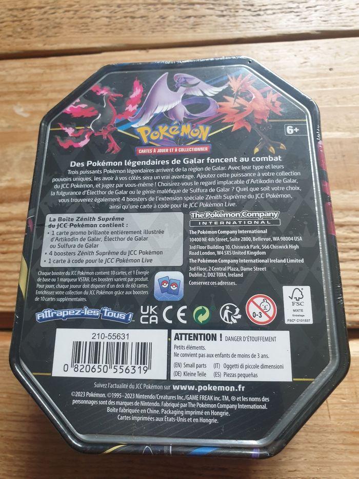 Pokebox pokemon sulfura zenith suprême - photo numéro 2