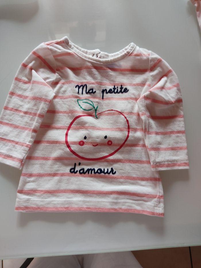 Tee  shirt bébé mots d'enfants - photo numéro 1