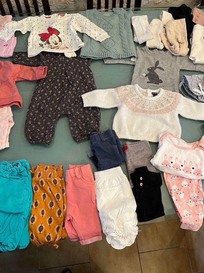 Lot de vêtements bébé fille de 1mois - photo numéro 9