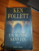 Livre Ken Follett Un monde sans fin lu une fois