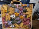 Sac osier fleuies fleurs