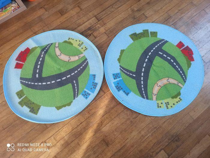 Lot 2 tapis rond enfant ikea