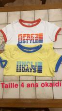 Lot de 2 t-shirt