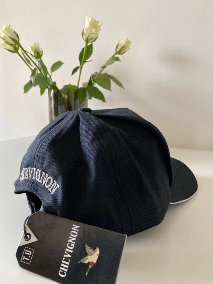 Casquette Chevignon noir neuve - photo numéro 2