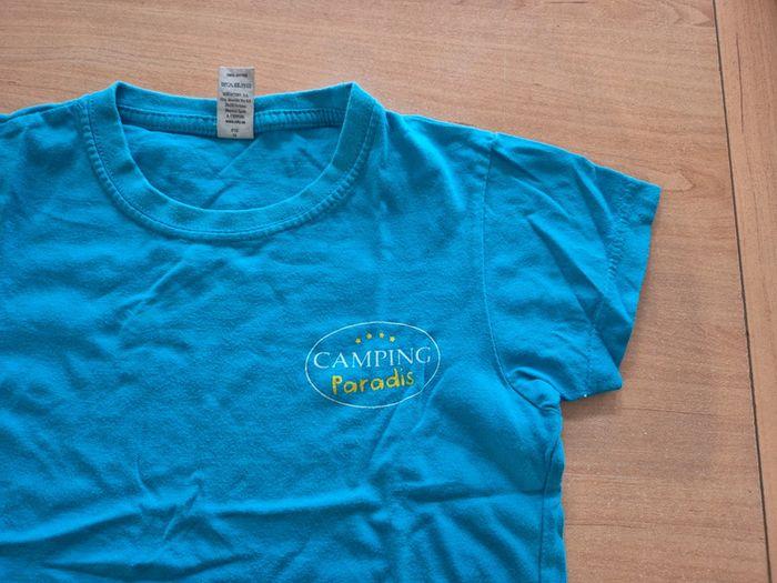 Tee shirt camping paradis 5 6ans - photo numéro 2