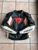 Blouson cuir Dainese, T52