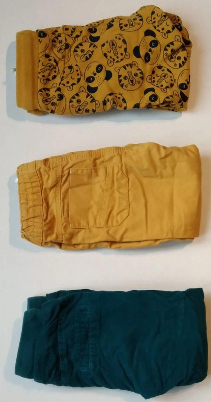 lot de 3 pantalons 12 mois - photo numéro 1