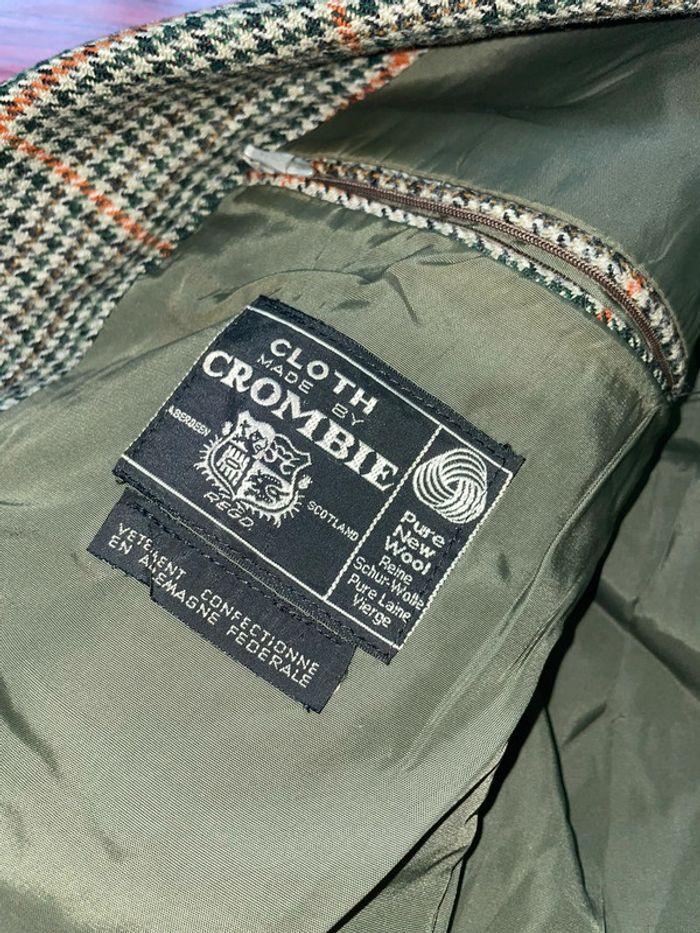 Veste à carreaux vintage pur laine « crombie » - photo numéro 4