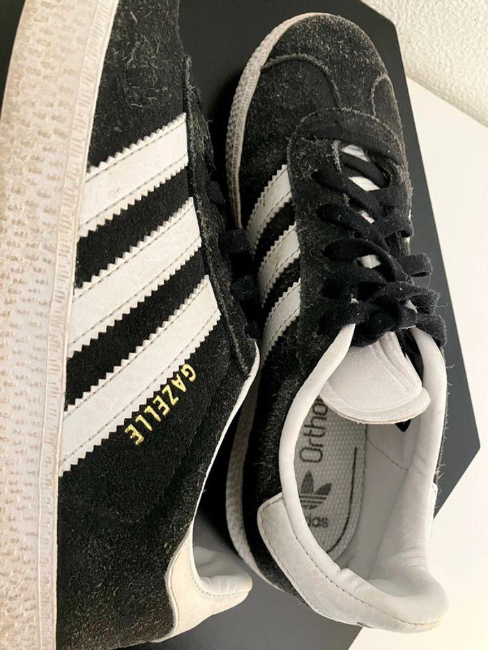 Adidas Originals Gazelle Black/White - photo numéro 9