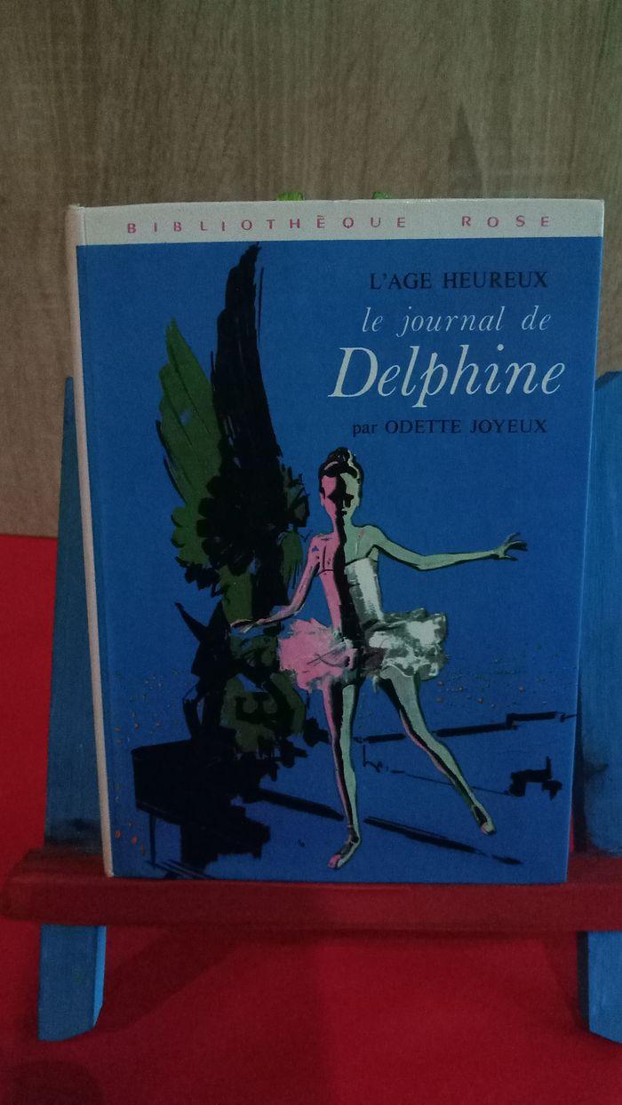 L'âge heureux : Le journal de Delphine, 1975, bibliothèque rose - photo numéro 1