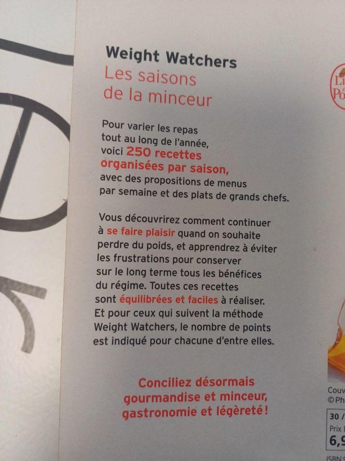 Livre weight watchers - photo numéro 2