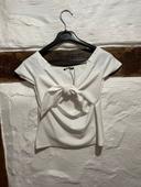 top blanc zara