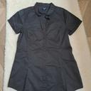 Chemise noir manche courtes