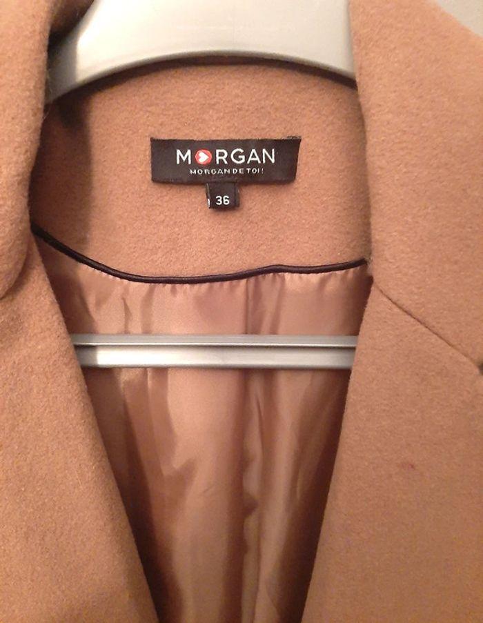 Manteau longs Morgan marron taille 36 - photo numéro 3