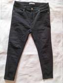 Pantalon jean homme slim noir zara