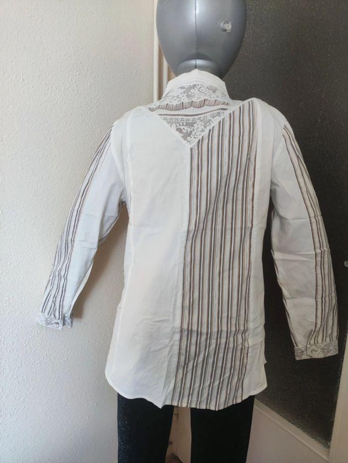 Chemise a motif taille 40 - photo numéro 2