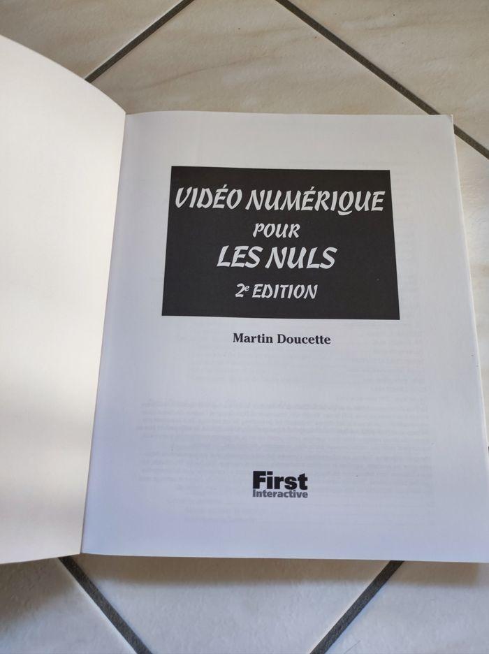 Livre vidéo numerique pour les nuls - photo numéro 3