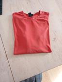 T shirt homme rouge hm tM