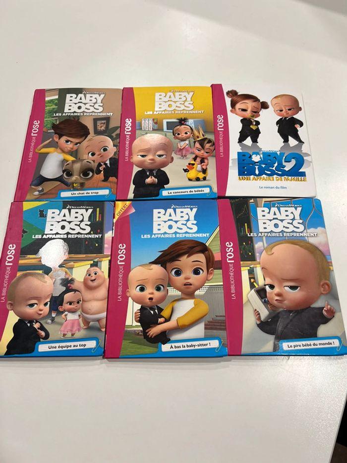 Lot de 6 livres baby boss - photo numéro 1