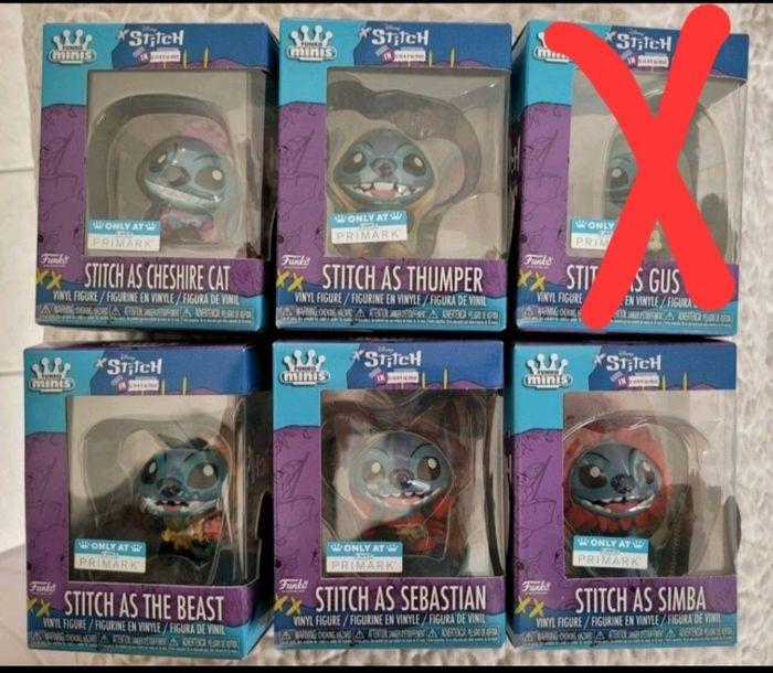 Lot 5 figurines Stitch Disney - photo numéro 2