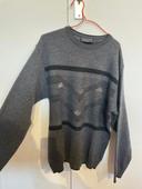 Pull gris vintage Gabriel D’Authie made in France